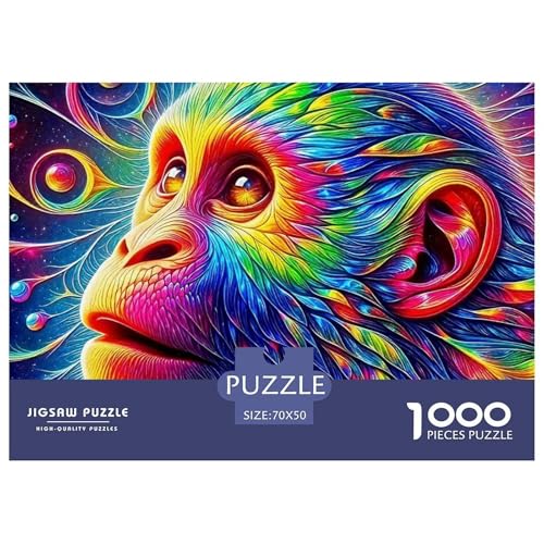 Puzzle Für Erwachsene 1000 Teile GorillaLernspiel DschungelAnimal Theme Für Familie Freunde Für Erwachsene Und Kinder Ab 14 Jahren 70x50cm/1000pcs Puzzle Für Erwachsene 1000 Teile GorillaLernspiel DschungelAnimal Theme Für Familie Freunde Für Erwachsene Und Kinder Ab 14 Jahren 70x50cm/1000pcs von TZOVPCDFA