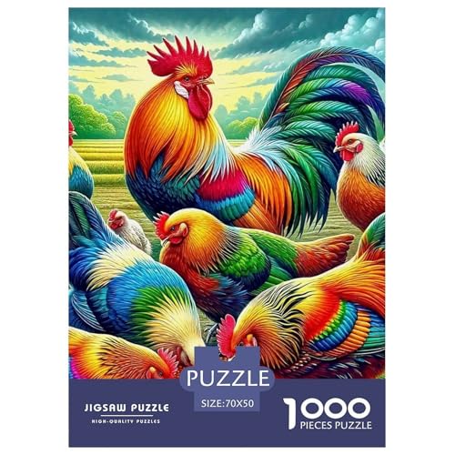 Puzzle Für Erwachsene 1000 Teile HahnLernspiel Poultry Theme Geschenke Für Männer Für Erwachsene Und Kinder Ab 14 Jahren 70x50cm/1000pcs Puzzle Für Erwachsene 1000 Teile HahnLernspiel Poultry Theme Geschenke Für Männer Für Erwachsene Und Kinder Ab 14 Jahren 70x50cm/1000pcs von TZOVPCDFA
