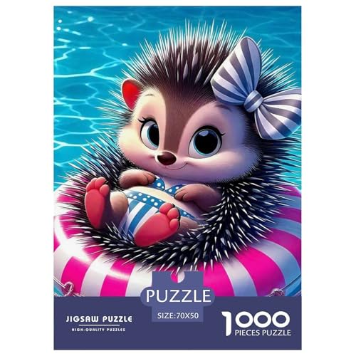 Puzzle Für Erwachsene 1000 Teile HedgehogLernspiel Cute Animal Theme Für Familie Freunde Für Erwachsene Und Kinder Ab 14 Jahren 70x50cm/1000pcs Puzzle Für Erwachsene 1000 Teile HedgehogLernspiel Cute Animal Theme Für Familie Freunde Für Erwachsene Und Kinder Ab 14 Jahren 70x50cm/1000pcs von TZOVPCDFA