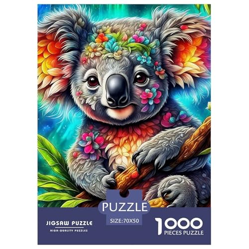 Puzzle Für Erwachsene 1000 Teile KoalaLernspiel DschungelAnimal Theme Geschenke Für Damen Für Erwachsene Und Kinder Ab 14 Jahren 70x50cm/1000pcs Puzzle Für Erwachsene 1000 Teile KoalaLernspiel DschungelAnimal Theme Geschenke Für Damen Für Erwachsene Und Kinder Ab 14 Jahren 70x50cm/1000pcs von TZOVPCDFA