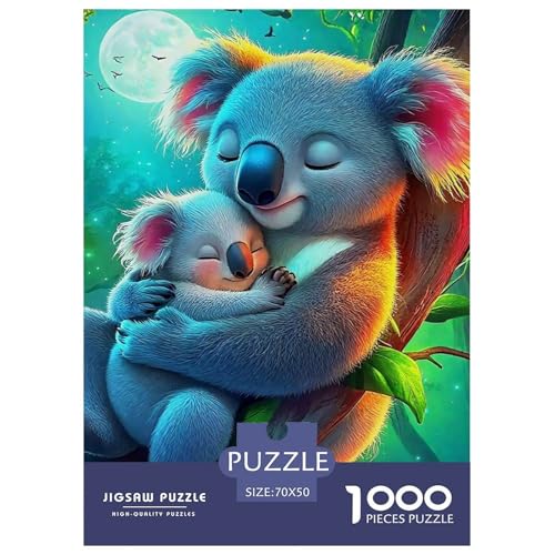 Puzzle Für Erwachsene 1000 Teile KoalaPuzzlespiele DschungelAnimal Theme Geschenke Für Damen Für Erwachsene Und Kinder Ab 14 Jahren 70x50cm/1000pcs Puzzle Für Erwachsene 1000 Teile KoalaPuzzlespiele DschungelAnimal Theme Geschenke Für Damen Für Erwachsene Und Kinder Ab 14 Jahren 70x50cm/1000pcs von TZOVPCDFA