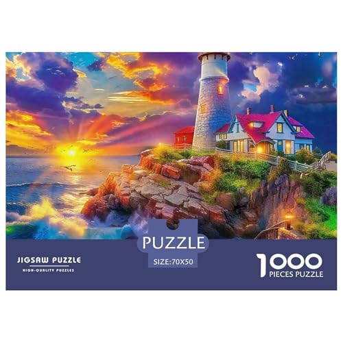 Puzzle Für Erwachsene 1000 Teile LeuchtturmHerausforderung Spielzeug KüstenlandschaftTheme Geschenke Für Damen Für Erwachsene Und Kinder Ab 14 Jahren 70x50cm/1000pcs Puzzle Für Erwachsene 1000 Teile LeuchtturmHerausforderung Spielzeug KüstenlandschaftTheme Geschenke Für Damen Für Erwachsene Und Kinder Ab 14 Jahren 70x50cm/1000pcs von TZOVPCDFA