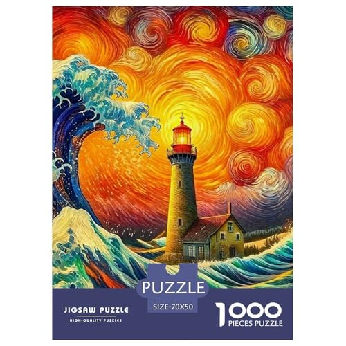 Puzzle Für Erwachsene 1000 Teile LeuchtturmHerausforderung Spielzeug KüstenlandschaftTheme Geschenke Für Männer Für Erwachsene Und Kinder Ab 14 Jahren 70x50cm/1000pcs Puzzle Für Erwachsene 1000 Teile LeuchtturmHerausforderung Spielzeug KüstenlandschaftTheme Geschenke Für Männer Für Erwachsene Und Kinder Ab 14 Jahren 70x50cm/1000pcs von TZOVPCDFA