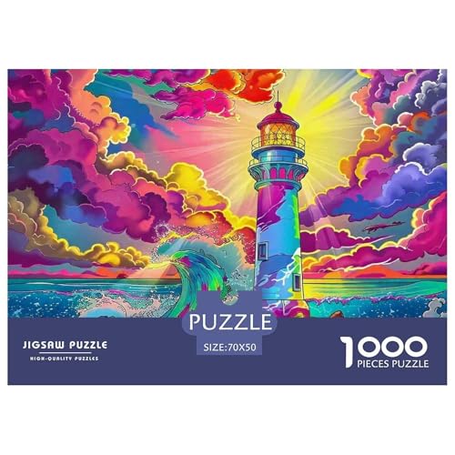 Puzzle Für Erwachsene 1000 Teile LeuchtturmHerausforderung Spielzeug KüstenlandschaftTheme Geschenke Für Männer Für Erwachsene Und Kinder Ab 14 Jahren 70x50cm/1000pcs Puzzle Für Erwachsene 1000 Teile LeuchtturmHerausforderung Spielzeug KüstenlandschaftTheme Geschenke Für Männer Für Erwachsene Und Kinder Ab 14 Jahren 70x50cm/1000pcs von TZOVPCDFA