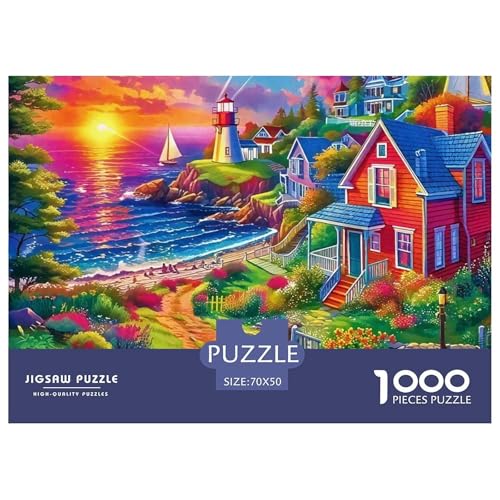 Puzzle Für Erwachsene 1000 Teile LeuchtturmLernspiel KüstenlandschaftTheme Geschenke Für Damen Für Erwachsene Und Kinder Ab 14 Jahren 70x50cm/1000pcs Puzzle Für Erwachsene 1000 Teile LeuchtturmLernspiel KüstenlandschaftTheme Geschenke Für Damen Für Erwachsene Und Kinder Ab 14 Jahren 70x50cm/1000pcs von TZOVPCDFA