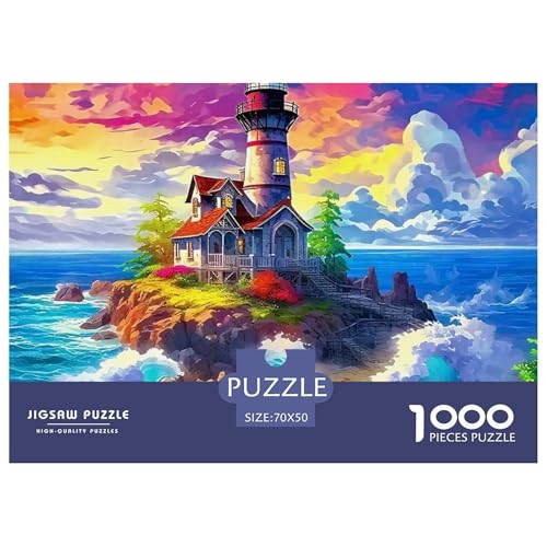 Puzzle Für Erwachsene 1000 Teile LeuchtturmLernspiel KüstenlandschaftTheme Geschenke Für Männer Für Erwachsene Und Kinder Ab 14 Jahren 70x50cm/1000pcs Puzzle Für Erwachsene 1000 Teile LeuchtturmLernspiel KüstenlandschaftTheme Geschenke Für Männer Für Erwachsene Und Kinder Ab 14 Jahren 70x50cm/1000pcs von TZOVPCDFA