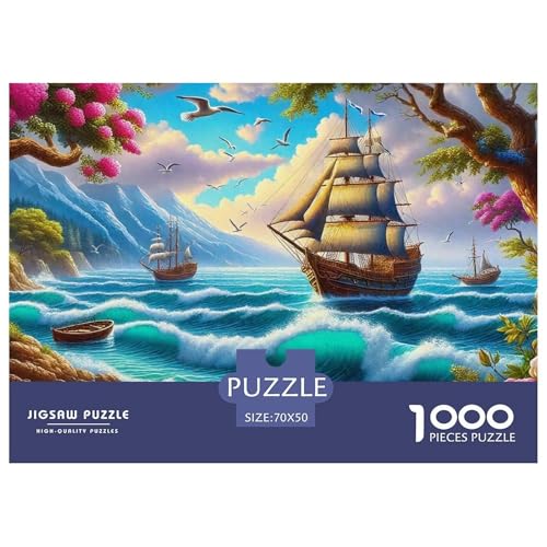 Puzzle Für Erwachsene 1000 Teile SegelbootLernspiel Nautical Theme Für Familie Freunde Für Erwachsene Und Kinder Ab 14 Jahren 70x50cm/1000pcs Puzzle Für Erwachsene 1000 Teile SegelbootLernspiel Nautical Theme Für Familie Freunde Für Erwachsene Und Kinder Ab 14 Jahren 70x50cm/1000pcs von TZOVPCDFA