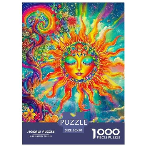 Puzzle Für Erwachsene 1000 Teile Sonne Puzzlespiele Fantasy Style Geschenke Für Männer Für Erwachsene Und Kinder Ab 14 Jahren 70x50cm Puzzle Für Erwachsene 1000 Teile Sonne Puzzlespiele Fantasy Style Geschenke Für Männer Für Erwachsene Und Kinder Ab 14 Jahren 70x50cm von TZOVPCDFA