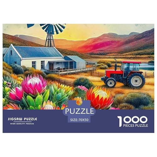 Puzzle Für Erwachsene 1000 Teile TraktorLernspiel Farm Theme Geschenke Für Damen Für Erwachsene Und Kinder Ab 14 Jahren 70x50cm/1000pcs Puzzle Für Erwachsene 1000 Teile TraktorLernspiel Farm Theme Geschenke Für Damen Für Erwachsene Und Kinder Ab 14 Jahren 70x50cm/1000pcs von TZOVPCDFA
