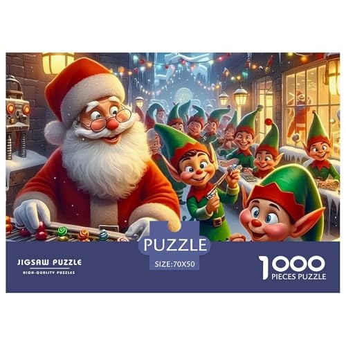Puzzle Für Erwachsene 1000 Teile WeihnachtsmannLernspiel Christmas Theme Geschenke Für Damen Für Erwachsene Und Kinder Ab 14 Jahren 70x50cm/1000pcs Puzzle Für Erwachsene 1000 Teile WeihnachtsmannLernspiel Christmas Theme Geschenke Für Damen Für Erwachsene Und Kinder Ab 14 Jahren 70x50cm/1000pcs von TZOVPCDFA