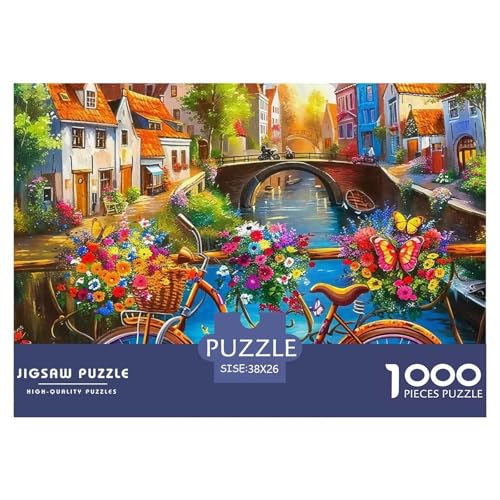 Puzzle Für Erwachsene 1000 Teilige Fahrrad Lernspiel Landscape Theme Geschenke Für Damen Für Erwachsene Kinder 38x26cm Puzzle Für Erwachsene 1000 Teilige Fahrrad Lernspiel Landscape Theme Geschenke Für Damen Für Erwachsene Kinder 38x26cm von TZOVPCDFA
