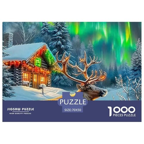 Puzzle Für Erwachsene 1000 Teilige Hirsch Lernspiel Animal Theme Für Familie Freunde Für Erwachsene Kinder 70x50cm Puzzle Für Erwachsene 1000 Teilige Hirsch Lernspiel Animal Theme Für Familie Freunde Für Erwachsene Kinder 70x50cm von TZOVPCDFA
