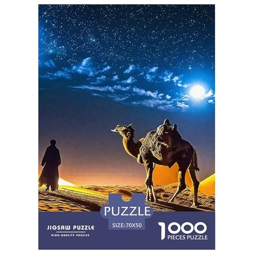 Puzzle Für Erwachsene 1000 Teilige KamelErwachsene Puzzle Lernspiel Landscape Theme Geschenke Für Männer Für Erwachsene Kinder 70x50cm/1000pcs Puzzle Für Erwachsene 1000 Teilige KamelErwachsene Puzzle Lernspiel Landscape Theme Geschenke Für Männer Für Erwachsene Kinder 70x50cm/1000pcs von TZOVPCDFA