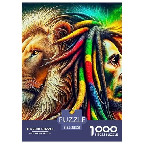 Puzzle Für Erwachsene 1000 Teilige Löwen Lernspiel Wildlife Theme Für Familie Freunde Für Erwachsene Und Kinder Ab 14 Jahren 38x26cm Puzzle Für Erwachsene 1000 Teilige Löwen Lernspiel Wildlife Theme Für Familie Freunde Für Erwachsene Und Kinder Ab 14 Jahren 38x26cm von TZOVPCDFA