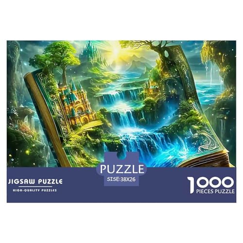 Puzzle Für Erwachsene 1000 Teilige Magisches BuchErwachsene Puzzle Lernspiel The World in Books Geschenke Für Damen Für Erwachsene Kinder 38x26cm/1000pcs Puzzle Für Erwachsene 1000 Teilige Magisches BuchErwachsene Puzzle Lernspiel The World in Books Geschenke Für Damen Für Erwachsene Kinder 38x26cm/1000pcs von TZOVPCDFA