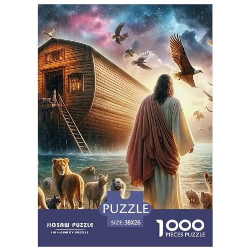 Puzzle Für Erwachsene 1000 Teilige RetterErwachsene Puzzle Lernspiel ArcheGeschenke Für Damen Für Erwachsene Kinder 38x26cm/1000pcs Puzzle Für Erwachsene 1000 Teilige RetterErwachsene Puzzle Lernspiel ArcheGeschenke Für Damen Für Erwachsene Kinder 38x26cm/1000pcs von TZOVPCDFA