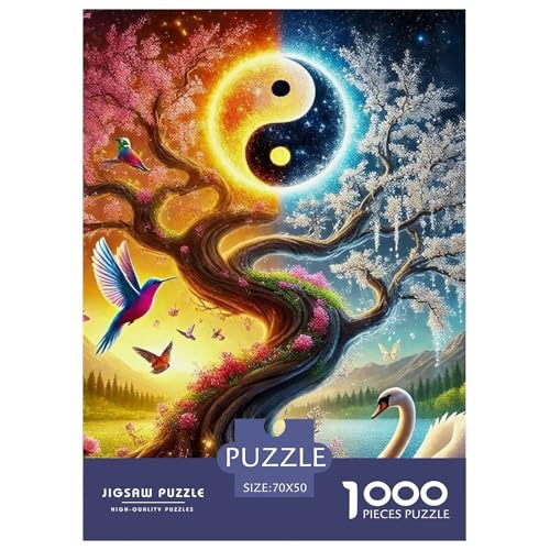 Puzzle Für Erwachsene 1000 Teilige Schwan Lernspiel Taiji Pattern Geschenke Für Männer Für Erwachsene Kinder 70x50cm Puzzle Für Erwachsene 1000 Teilige Schwan Lernspiel Taiji Pattern Geschenke Für Männer Für Erwachsene Kinder 70x50cm von TZOVPCDFA