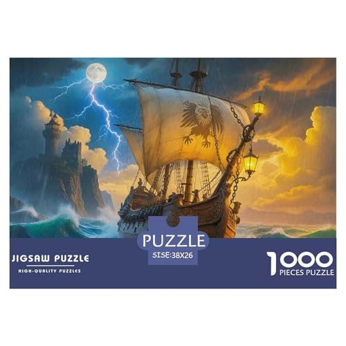 Puzzle Segelboot1000 Teile Erwachsene Nautical Theme Impossible Home Dekoration Für Erwachsene Und Kinder Ab 14 Jahren 38x26cm Puzzle Segelboot1000 Teile Erwachsene Nautical Theme Impossible Home Dekoration Für Erwachsene Und Kinder Ab 14 Jahren 38x26cm von TZOVPCDFA