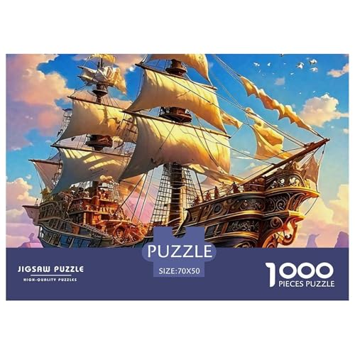 Puzzle Segelboot1000 Teile Erwachsene Nautical Theme Impossible Home Dekoration Für Erwachsene Und Kinder Ab 14 Jahren 70x50cm Puzzle Segelboot1000 Teile Erwachsene Nautical Theme Impossible Home Dekoration Für Erwachsene Und Kinder Ab 14 Jahren 70x50cm von TZOVPCDFA