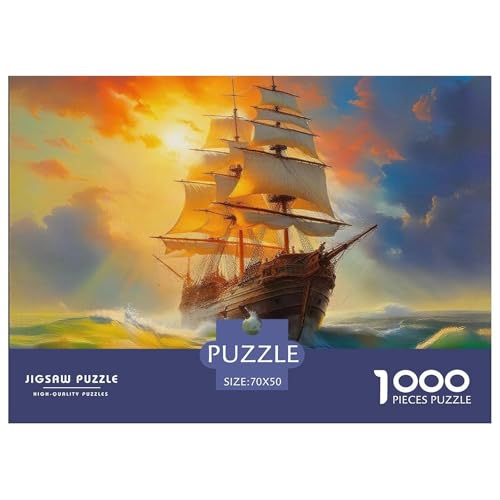 Puzzle Segelboot1000 Teile Erwachsene Nautical Theme Impossible Home Dekoration Für Erwachsene Und Kinder Ab 14 Jahren 70x50cm Puzzle Segelboot1000 Teile Erwachsene Nautical Theme Impossible Home Dekoration Für Erwachsene Und Kinder Ab 14 Jahren 70x50cm von TZOVPCDFA