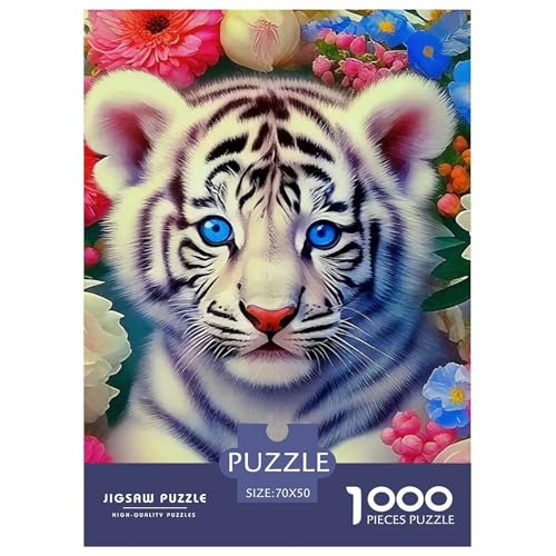 Puzzle TigerPuzzle 1000 Teile Erwachsene Rätsel Animal Theme Impossible Puzzles Home Dekoration Für Erwachsene Und Kinder Ab 14 Jahren 70x50cm/1000pcs Puzzle TigerPuzzle 1000 Teile Erwachsene Rätsel Animal Theme Impossible Puzzles Home Dekoration Für Erwachsene Und Kinder Ab 14 Jahren 70x50cm/1000pcs von TZOVPCDFA
