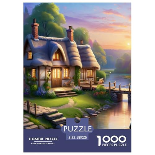 Puzzles 1000 Teile Puzzle BerghütteLagerfeuer-Aktivität Puzzle Landscape Painting Geschicklichkeitsspiel Familienspiel Für Kinder Von 8-12 Jahren 38x26cm/1000pcs Puzzles 1000 Teile Puzzle BerghütteLagerfeuer-Aktivität Puzzle Landscape Painting Geschicklichkeitsspiel Familienspiel Für Kinder Von 8-12 Jahren 38x26cm/1000pcs von TZOVPCDFA