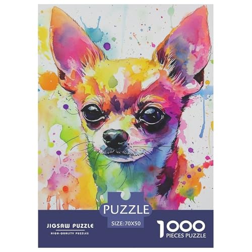 Puzzles 1000 Teile Puzzle ChihuahuaLagerfeuer-Aktivität Puzzle Pet HundGeschicklichkeitsspiel Puzzles-Geschenk Für Erwachsene Und Ältere Kinder 70x50cm/1000pcs Puzzles 1000 Teile Puzzle ChihuahuaLagerfeuer-Aktivität Puzzle Pet HundGeschicklichkeitsspiel Puzzles-Geschenk Für Erwachsene Und Ältere Kinder 70x50cm/1000pcs von TZOVPCDFA