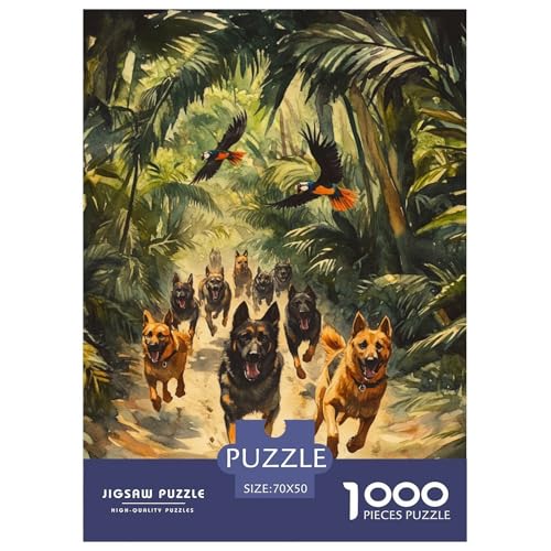 Puzzles 1000 Teile Puzzle Deutsche HirtenLagerfeuer-Aktivität Puzzle Tropical Rain Forest Impossible SpielFamilienspiel Für Männer Und Frauen 70x50cm/1000pcs Puzzles 1000 Teile Puzzle Deutsche HirtenLagerfeuer-Aktivität Puzzle Tropical Rain Forest Impossible SpielFamilienspiel Für Männer Und Frauen 70x50cm/1000pcs von TZOVPCDFA