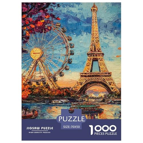 Puzzles 1000 Teile Puzzle EiffelturmLagerfeuer-Aktivität Puzzle Ferris RadImpossible SpielHeimdekoration Für Kinder Von 8-12 Jahren 70x50cm/1000pcs Puzzles 1000 Teile Puzzle EiffelturmLagerfeuer-Aktivität Puzzle Ferris RadImpossible SpielHeimdekoration Für Kinder Von 8-12 Jahren 70x50cm/1000pcs von TZOVPCDFA