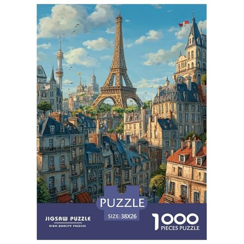 Puzzles 1000 Teile Puzzle EiffelturmLagerfeuer-Aktivität Puzzle Market Farbenfrohes Legespiel Für Die Ganze Familie Für Kinder Von 8-12 Jahren 38x26cm/1000pcs Puzzles 1000 Teile Puzzle EiffelturmLagerfeuer-Aktivität Puzzle Market Farbenfrohes Legespiel Für Die Ganze Familie Für Kinder Von 8-12 Jahren 38x26cm/1000pcs von TZOVPCDFA