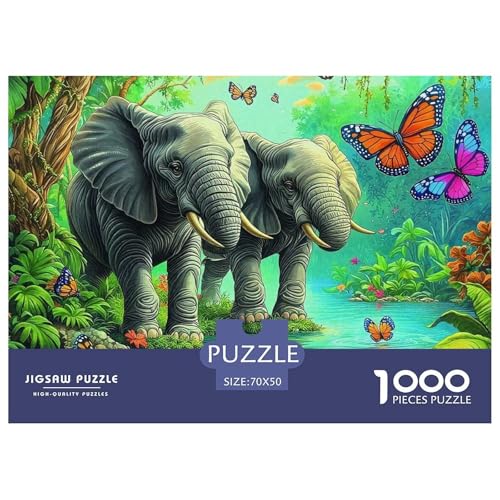 Puzzles 1000 Teile Puzzle ElefantenLagerfeuer-Aktivität Puzzle Wildlife Series Impossible Game Puzzles-Geschenk Für Erwachsene Und Kinder 70x50cm/1000pcs Puzzles 1000 Teile Puzzle ElefantenLagerfeuer-Aktivität Puzzle Wildlife Series Impossible Game Puzzles-Geschenk Für Erwachsene Und Kinder 70x50cm/1000pcs von TZOVPCDFA