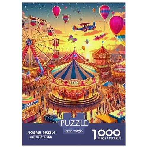 Puzzles 1000 Teile Puzzle KarnevalLagerfeuer-Aktivität Puzzle Amusement Park Farbenfrohes Legespiel Familienspiel Für Kinder Von 8-12 Jahren 70x50cm/1000pcs Puzzles 1000 Teile Puzzle KarnevalLagerfeuer-Aktivität Puzzle Amusement Park Farbenfrohes Legespiel Familienspiel Für Kinder Von 8-12 Jahren 70x50cm/1000pcs von TZOVPCDFA