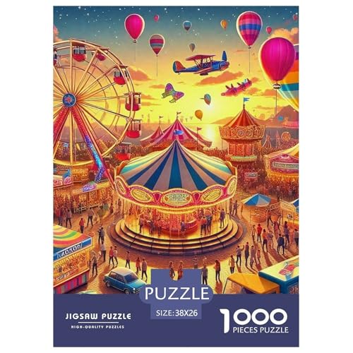 Puzzles 1000 Teile Puzzle KarnevalLagerfeuer-Aktivität Puzzle Amusement Park Geschicklichkeitsspiel Für Die Ganze Familie Für Erwachsene Und Kinder Ab 14 Jahren 38x26cm/1000pcs Puzzles 1000 Teile Puzzle KarnevalLagerfeuer-Aktivität Puzzle Amusement Park Geschicklichkeitsspiel Für Die Ganze Familie Für Erwachsene Und Kinder Ab 14 Jahren 38x26cm/1000pcs von TZOVPCDFA