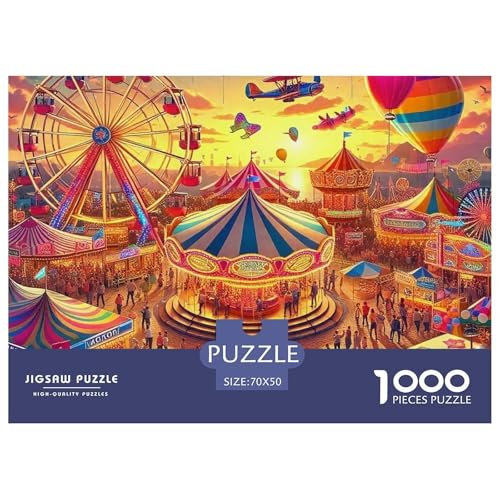 Puzzles 1000 Teile Puzzle KarnevalLagerfeuer-Aktivität Puzzle Amusement Park Impossible Game Familienspiel Für Männer Und Frauen 70x50cm/1000pcs Puzzles 1000 Teile Puzzle KarnevalLagerfeuer-Aktivität Puzzle Amusement Park Impossible Game Familienspiel Für Männer Und Frauen 70x50cm/1000pcs von TZOVPCDFA