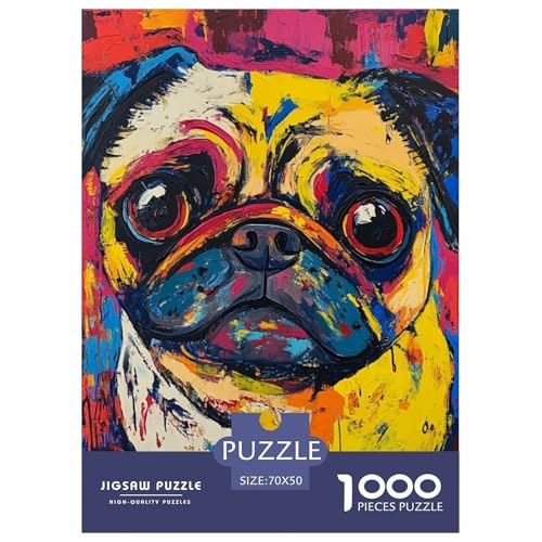 Puzzles 1000 Teile Puzzle PugLagerfeuer-Aktivität Puzzle GraffitiHundImpossible SpielHeimdekoration Für Erwachsene Und Kinder Ab 14 Jahren 70x50cm/1000pcs Puzzles 1000 Teile Puzzle PugLagerfeuer-Aktivität Puzzle GraffitiHundImpossible SpielHeimdekoration Für Erwachsene Und Kinder Ab 14 Jahren 70x50cm/1000pcs von TZOVPCDFA