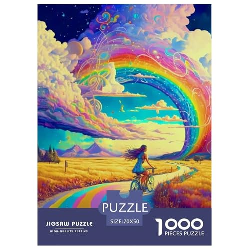 Puzzles 1000 Teile Puzzle RegenbogenSpirit Lagerfeuer-Aktivität Puzzle Rural Scenery Impossible SpielFamilienspiel Für Kinder Von 8-12 Jahren 70x50cm/1000pcs Puzzles 1000 Teile Puzzle RegenbogenSpirit Lagerfeuer-Aktivität Puzzle Rural Scenery Impossible SpielFamilienspiel Für Kinder Von 8-12 Jahren 70x50cm/1000pcs von TZOVPCDFA