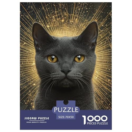 Puzzles 1000 Teile Puzzle Russisch BlauLagerfeuer-Aktivität Puzzle Pet KatzeImpossible SpielFür Die Ganze Familie Für Erwachsene Und Ältere Kinder 70x50cm/1000pcs Puzzles 1000 Teile Puzzle Russisch BlauLagerfeuer-Aktivität Puzzle Pet KatzeImpossible SpielFür Die Ganze Familie Für Erwachsene Und Ältere Kinder 70x50cm/1000pcs von TZOVPCDFA