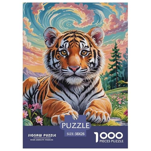 Puzzles 1000 Teile Puzzle TigerLagerfeuer-Aktivität Puzzle Wildlife Geschicklichkeitsspiel Für Die Ganze Familie Für Erwachsene Und Kinder Ab 14 Jahren 38x26cm/1000pcs Puzzles 1000 Teile Puzzle TigerLagerfeuer-Aktivität Puzzle Wildlife Geschicklichkeitsspiel Für Die Ganze Familie Für Erwachsene Und Kinder Ab 14 Jahren 38x26cm/1000pcs von TZOVPCDFA