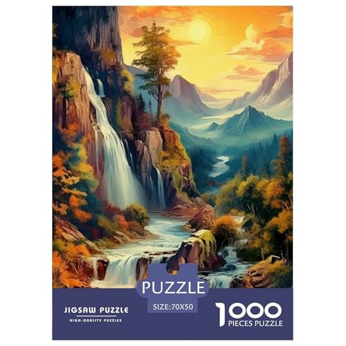 Puzzles 1000 Teile Puzzle WasserfallLagerfeuer-Aktivität Puzzle LandschaftsmalerieImpossible SpielHeimdekoration Für Erwachsene Und Kinder Ab 14 Jahren 70x50cm/1000pcs Puzzles 1000 Teile Puzzle WasserfallLagerfeuer-Aktivität Puzzle LandschaftsmalerieImpossible SpielHeimdekoration Für Erwachsene Und Kinder Ab 14 Jahren 70x50cm/1000pcs von TZOVPCDFA