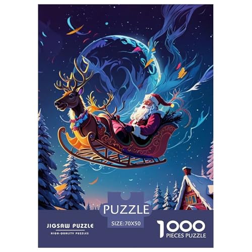 Puzzles 1000 Teile Puzzle WeihnachtenLagerfeuer-Aktivität Puzzle Elk Old Man Impossible Game Für Die Ganze Familie Für Erwachsene Und Ältere Kinder 70x50cm/1000pcs Puzzles 1000 Teile Puzzle WeihnachtenLagerfeuer-Aktivität Puzzle Elk Old Man Impossible Game Für Die Ganze Familie Für Erwachsene Und Ältere Kinder 70x50cm/1000pcs von TZOVPCDFA