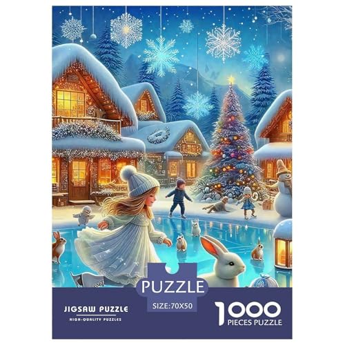 Puzzles 1000 Teile Puzzle WeihnachtsdorfLagerfeuer-Aktivität Puzzle Christmas Theme Geschicklichkeitsspiel Familienspiel Für Erwachsene Und Kinder Ab 14 Jahren 70x50cm/1000pcs Puzzles 1000 Teile Puzzle WeihnachtsdorfLagerfeuer-Aktivität Puzzle Christmas Theme Geschicklichkeitsspiel Familienspiel Für Erwachsene Und Kinder Ab 14 Jahren 70x50cm/1000pcs von TZOVPCDFA