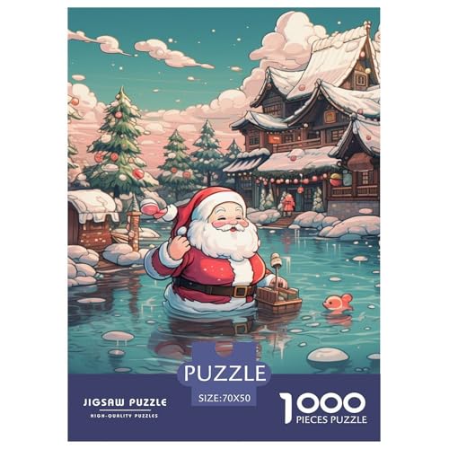 Puzzles 1000 Teile Puzzle Weihnachtsmann Anime StilLagerfeuer-Aktivität Puzzle Hot Spring Cabin Geschicklichkeitsspiel Für Die Ganze Familie Für Kinder Von 8-12 Jahren 70x50cm/1000pcs Puzzles 1000 Teile Puzzle Weihnachtsmann Anime StilLagerfeuer-Aktivität Puzzle Hot Spring Cabin Geschicklichkeitsspiel Für Die Ganze Familie Für Kinder Von 8-12 Jahren 70x50cm/1000pcs von TZOVPCDFA