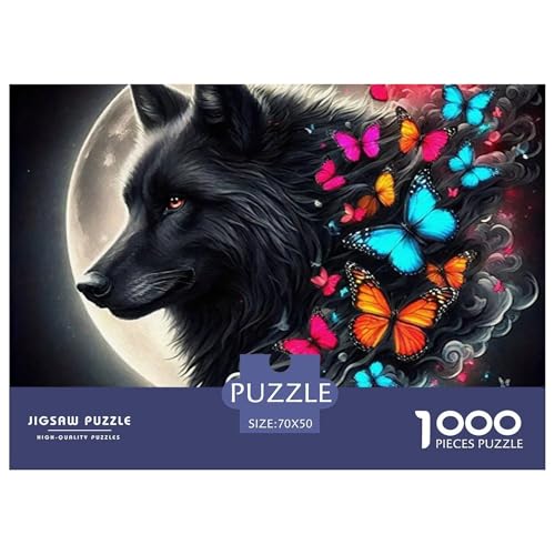 Puzzles 1000 Teile Puzzle WolfLagerfeuer-Aktivität Puzzle Wildlife Series Geschicklichkeitsspiel Für Die Ganze Familie Für Erwachsene Und Kinder 70x50cm/1000pcs Puzzles 1000 Teile Puzzle WolfLagerfeuer-Aktivität Puzzle Wildlife Series Geschicklichkeitsspiel Für Die Ganze Familie Für Erwachsene Und Kinder 70x50cm/1000pcs von TZOVPCDFA