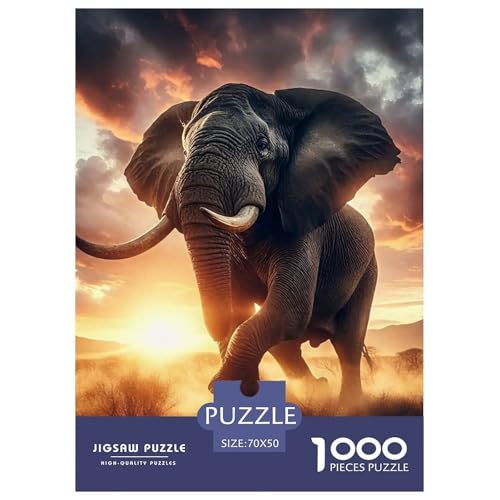 Puzzles Für Erwachsene 1000 Teile ElefantenLernspiel Animal Theme Geschenke Für Damen Für Erwachsene Und Kinder Ab 14 Jahren 70x50cm/1000pcs Puzzles Für Erwachsene 1000 Teile ElefantenLernspiel Animal Theme Geschenke Für Damen Für Erwachsene Und Kinder Ab 14 Jahren 70x50cm/1000pcs von TZOVPCDFA
