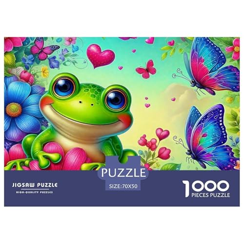 Puzzles Für Erwachsene 1000 Teile FroschLernspiel Cute Animal Theme Für Familie Freunde Für Erwachsene Kinder 70x50cm/1000pcs Puzzles Für Erwachsene 1000 Teile FroschLernspiel Cute Animal Theme Für Familie Freunde Für Erwachsene Kinder 70x50cm/1000pcs von TZOVPCDFA
