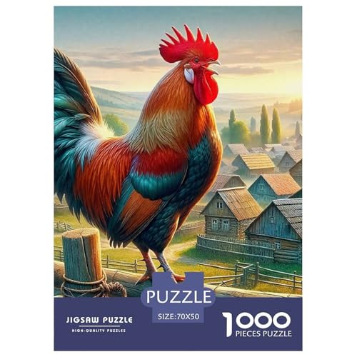 Puzzles Für Erwachsene 1000 Teile HahnLernspiel Poultry Theme Für Familie Freunde Für Erwachsene Und Kinder Ab 14 Jahren 70x50cm/1000pcs Puzzles Für Erwachsene 1000 Teile HahnLernspiel Poultry Theme Für Familie Freunde Für Erwachsene Und Kinder Ab 14 Jahren 70x50cm/1000pcs von TZOVPCDFA
