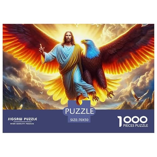 Puzzles Für Erwachsene 1000 Teile Jesus - ReligionHerausforderung Spielzeug Christian Themes Geschenke Für Damen Für Erwachsene Und Kinder Ab 14 Jahren 70x50cm/1000pcs Puzzles Für Erwachsene 1000 Teile Jesus - ReligionHerausforderung Spielzeug Christian Themes Geschenke Für Damen Für Erwachsene Und Kinder Ab 14 Jahren 70x50cm/1000pcs von TZOVPCDFA