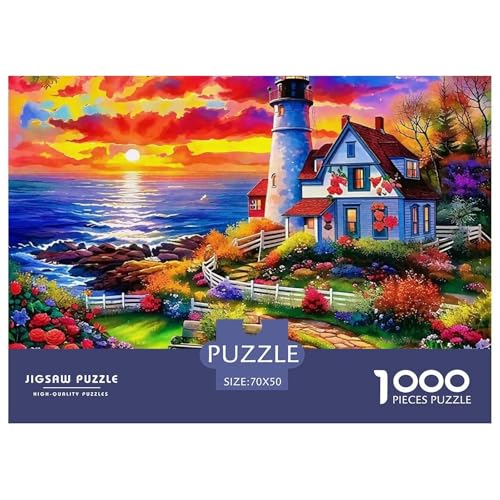 Puzzles Für Erwachsene 1000 Teile LeuchtturmLernspiel KüstenlandschaftTheme Für Familie Freunde Für Erwachsene Und Kinder Ab 14 Jahren 70x50cm/1000pcs Puzzles Für Erwachsene 1000 Teile LeuchtturmLernspiel KüstenlandschaftTheme Für Familie Freunde Für Erwachsene Und Kinder Ab 14 Jahren 70x50cm/1000pcs von TZOVPCDFA