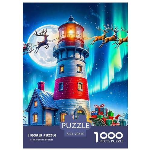 Puzzles Für Erwachsene 1000 Teile LeuchtturmLernspiel KüstenlandschaftTheme Geschenke Für Damen Für Erwachsene Und Kinder Ab 14 Jahren 70x50cm/1000pcs Puzzles Für Erwachsene 1000 Teile LeuchtturmLernspiel KüstenlandschaftTheme Geschenke Für Damen Für Erwachsene Und Kinder Ab 14 Jahren 70x50cm/1000pcs von TZOVPCDFA
