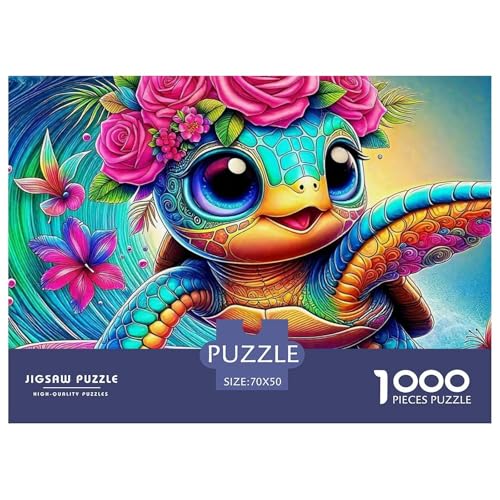 Puzzles Für Erwachsene 1000 Teile MeeresschildkröteLernspiel Cute Animal Theme Geschenke Für Damen Für Erwachsene Kinder 70x50cm/1000pcs Puzzles Für Erwachsene 1000 Teile MeeresschildkröteLernspiel Cute Animal Theme Geschenke Für Damen Für Erwachsene Kinder 70x50cm/1000pcs von TZOVPCDFA